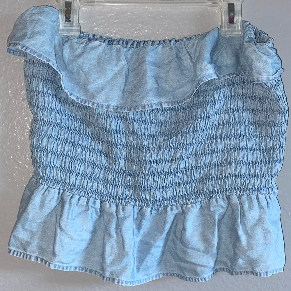 Candie’s Blue Tube Top